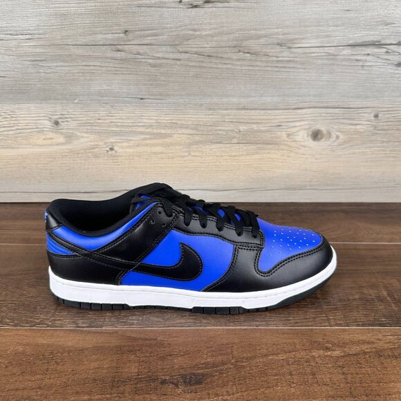 Nike Dunk Low Mens Size 11 Hyper Royal Black White HF5441 401 - Picture 3 of 9